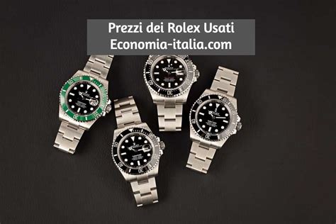 quanto vale il mio rolex